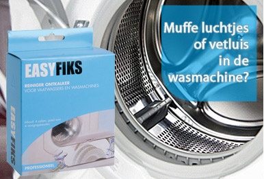 Vieze luchtjes in wasmachine